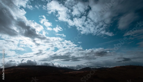 Obraz Clouds in a blue sky