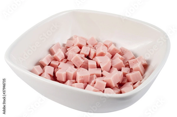 Fototapeta Diced chicken