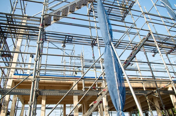 Obraz 建設現場　足場