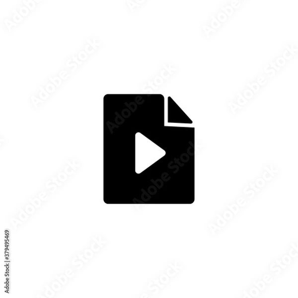 Fototapeta arrow, audio, black, button, camera, cinema, circle, clip, communication, design, digital, element, entertainment, film, filmstrip, flat, glossy, graphic, icon, illustration, interface, internet, isol