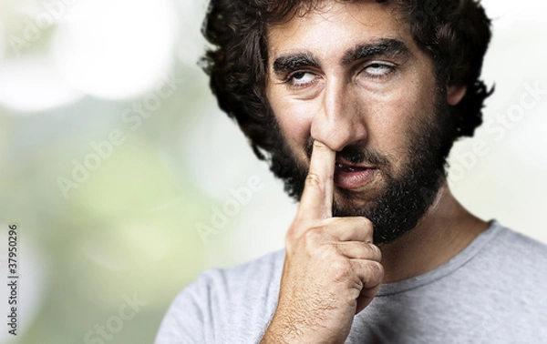 Obraz człowiek żartuje