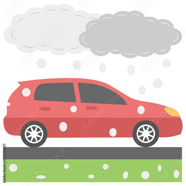 Fototapeta Snowstorm 