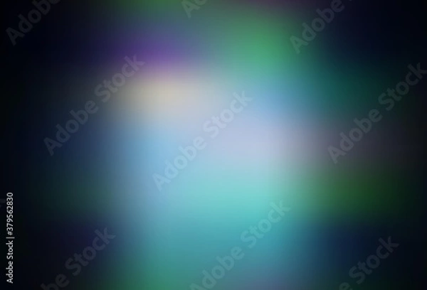 Obraz Light BLUE vector glossy abstract background.