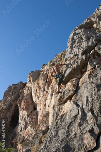 Obraz rock climber