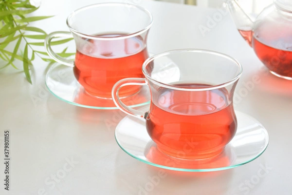 Obraz ハーブティー　ローズヒップ　ハイビスカス
