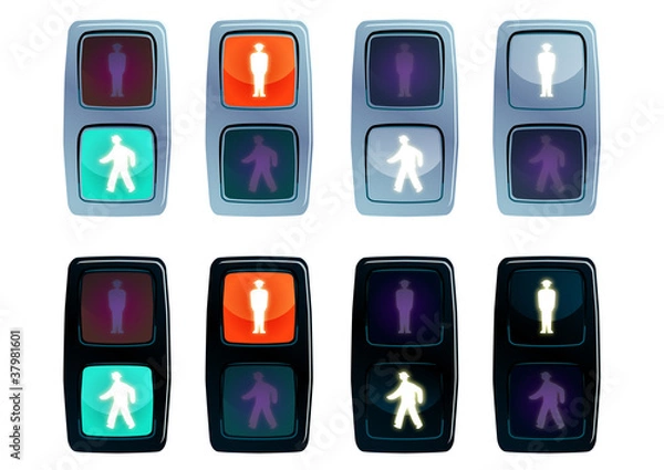 Obraz 歩行者用信号機