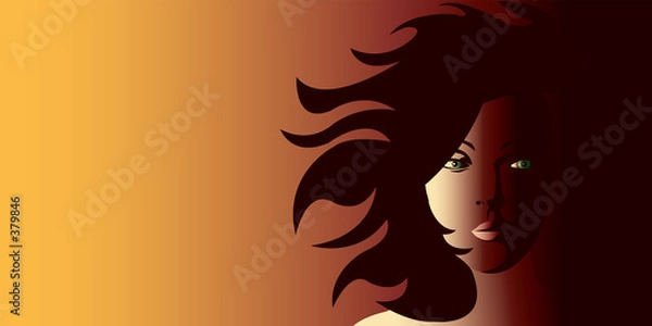 Obraz windswept and fiery