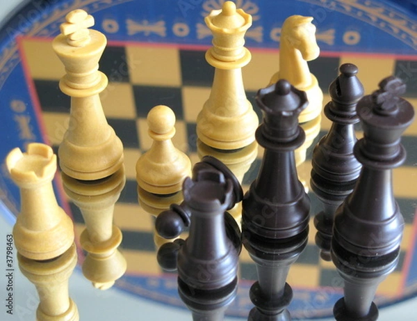 Obraz Mirror Chess 2
