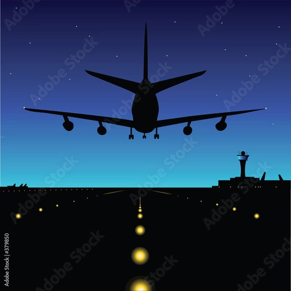 Obraz midnight landing