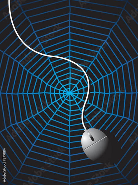 Obraz clicking round the web