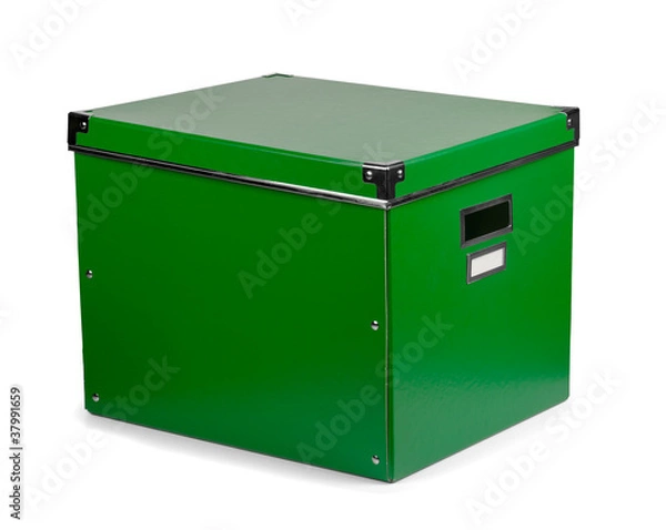 Fototapeta Green storage box