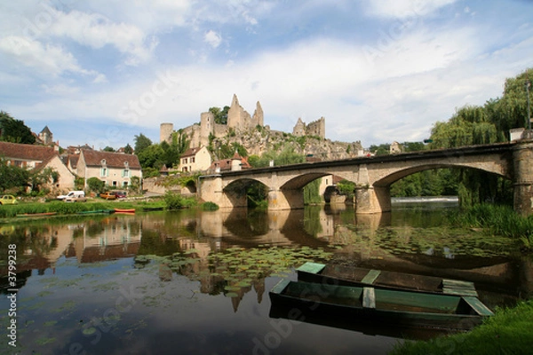 Obraz Angles sur l'Anglin