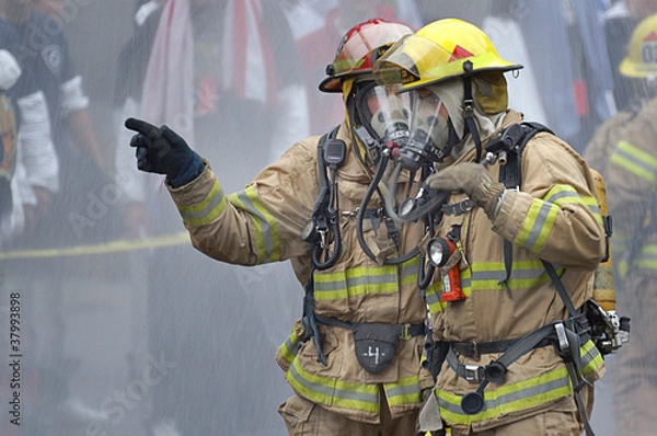 Fototapeta Firemen