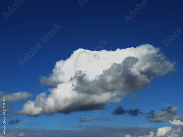 Obraz blue sky and clouds