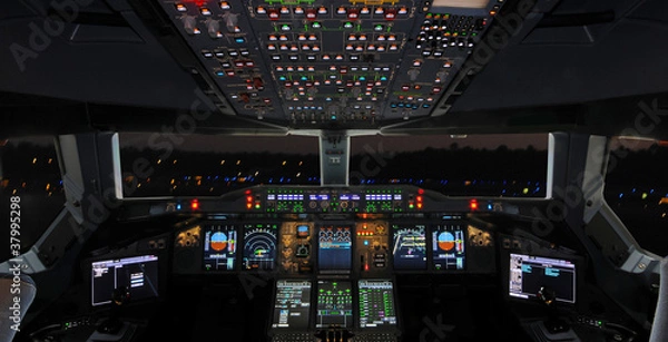 Fototapeta Cockpit
