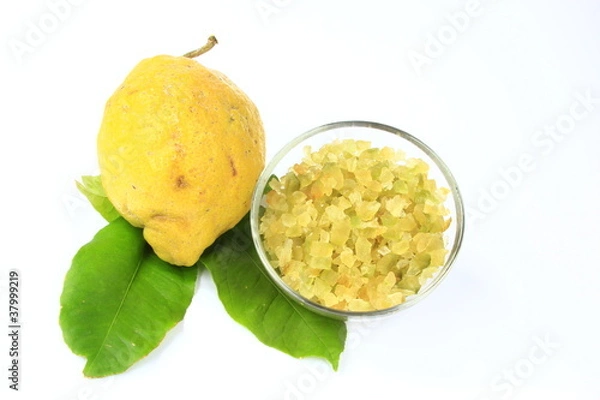 Obraz Zitronat mit ganzer Frucht