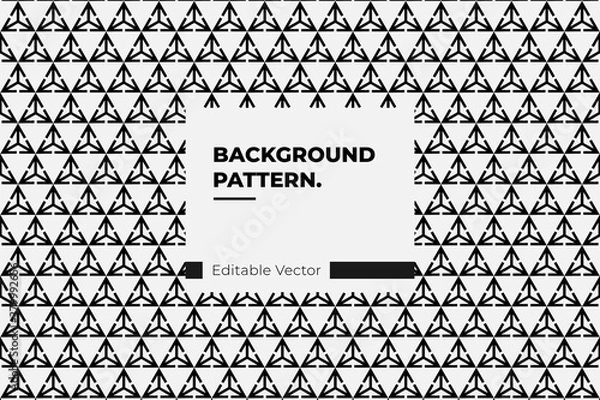 Fototapeta abstract triangle pattern seamless for background design