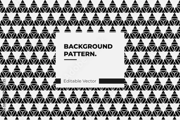 Fototapeta abstract triangle pattern seamless for background design