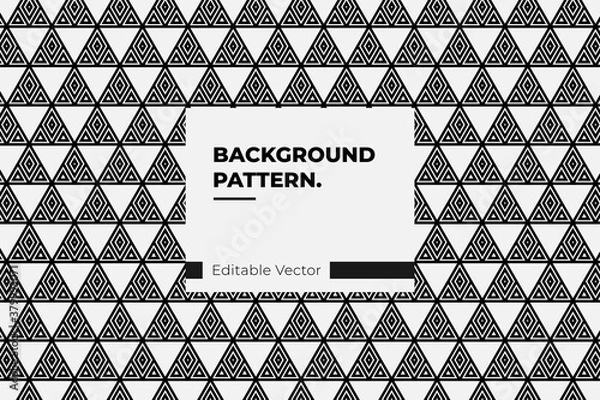 Fototapeta wallpaper background geometric pattern retro black for fashion and design