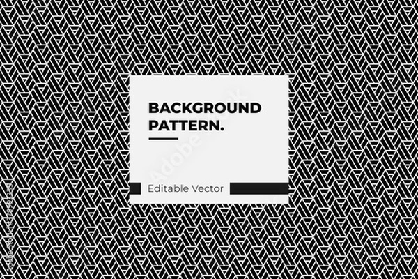 Fototapeta background pattern editable vector seamless design