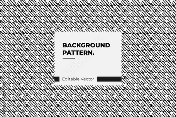 Fototapeta background pattern editable vector seamless design