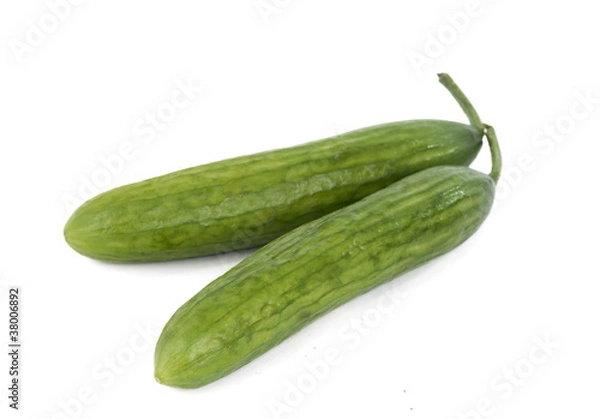 Fototapeta cucumber isolated