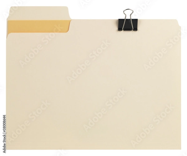 Fototapeta Manila file folder