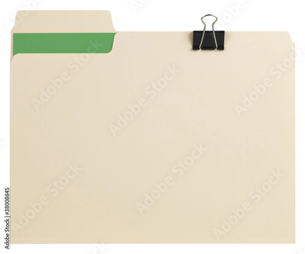 Obraz Manila file folder