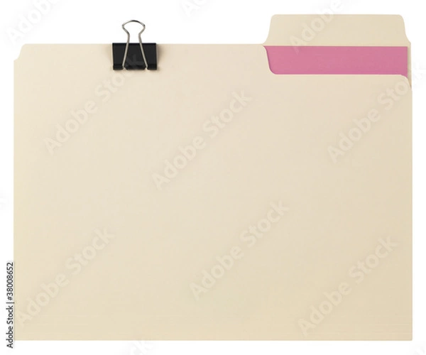 Obraz Folder plików Manila