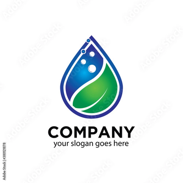 Obraz water drop icon