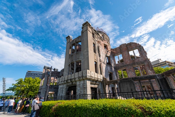 Obraz The atomic bomb Dome in Hiroshima