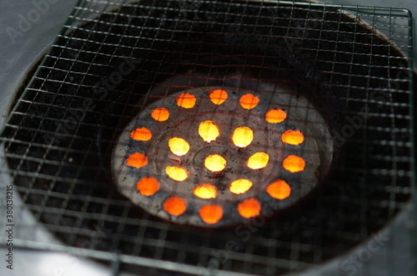 Obraz 연탄 불이 모락모락