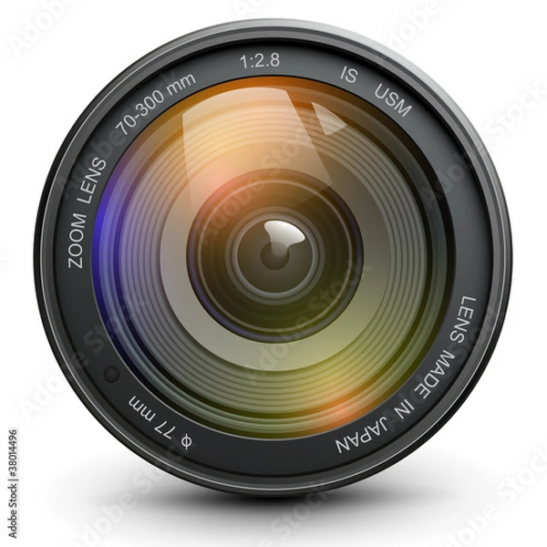 Obraz Obiektyw fotograficzny