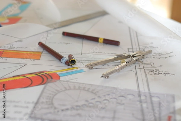 Obraz schéma technique