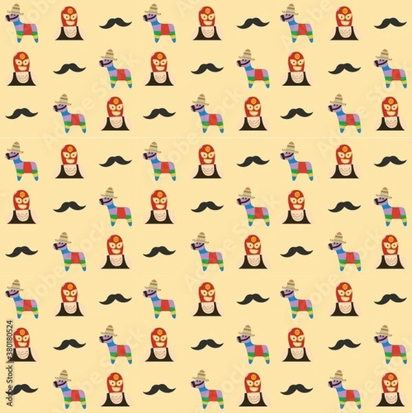 Obraz mexico pattern design