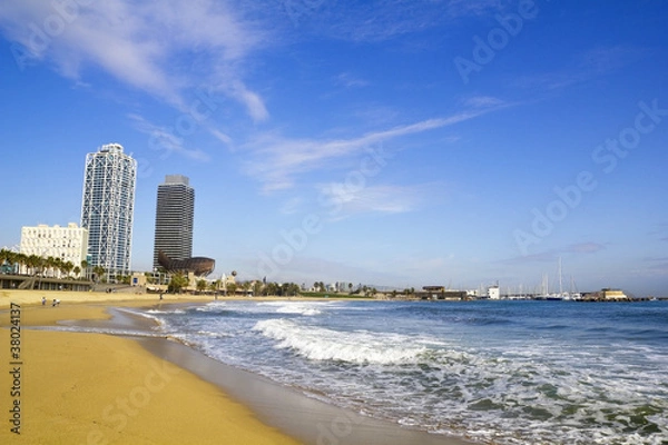 Obraz Beach of Barcelona