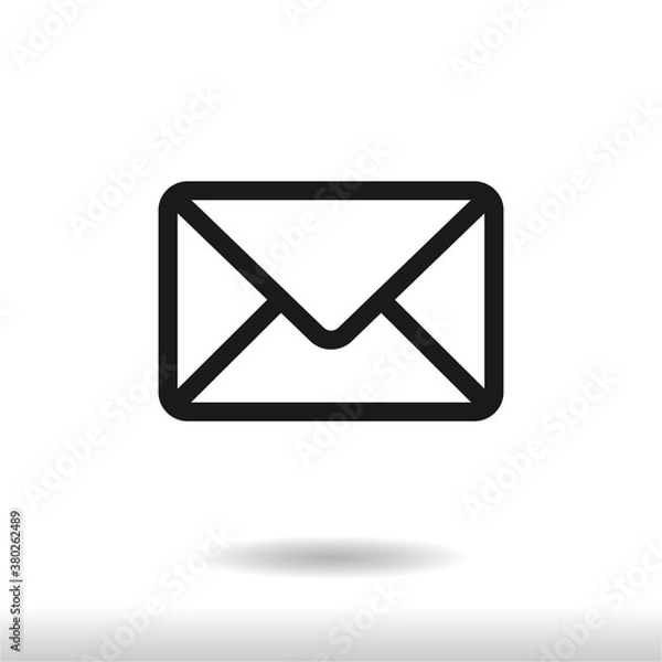 Fototapeta Email icon vector . Mail sign
