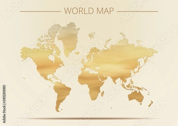 Fototapeta world map design