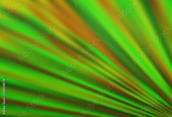 Fototapeta Light Green vector backdrop with long lines.