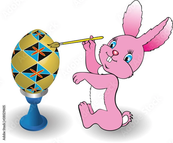 Fototapeta Easter Bunny