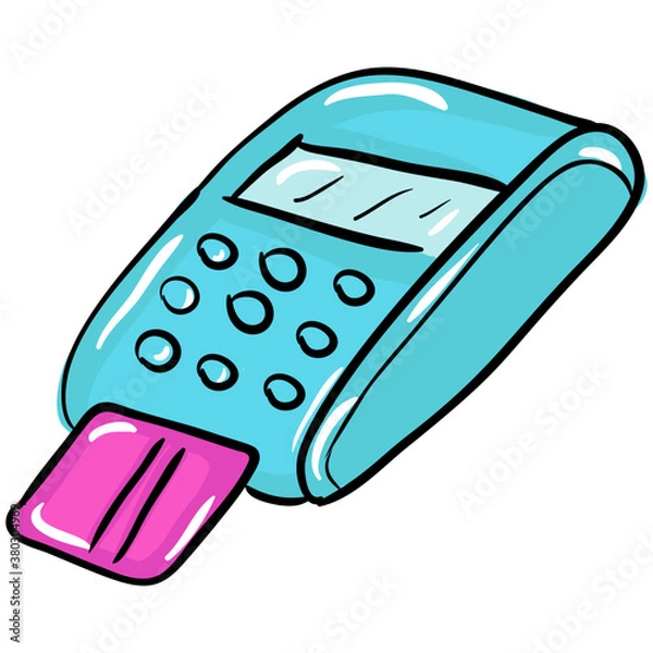 Fototapeta Pos Terminal 