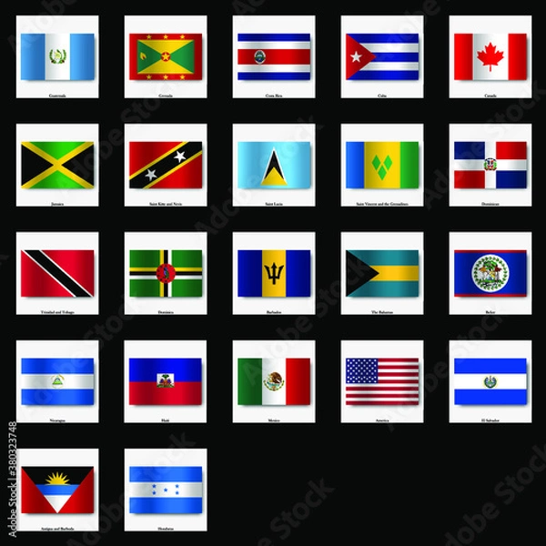 Obraz flags of the world