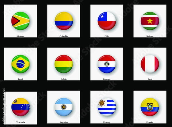 Obraz flags of the world