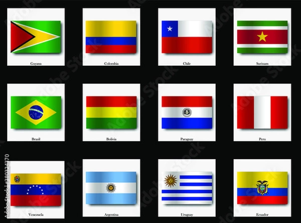 Obraz flags of the world