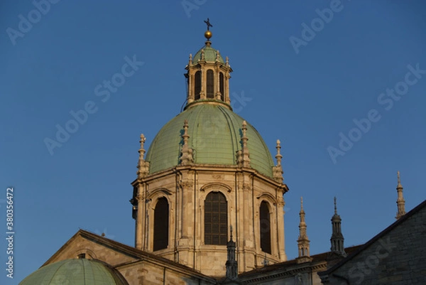 Fototapeta Details of the Cathedral of Como