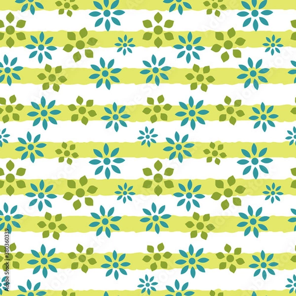 Obraz Flower seamless pattern