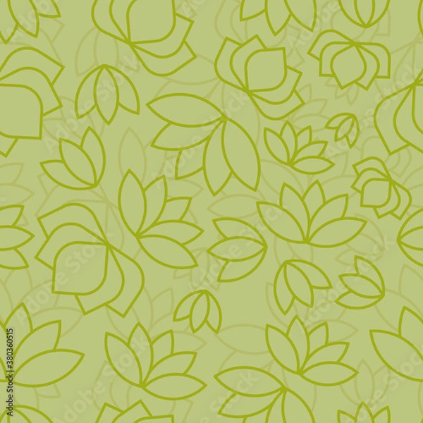 Obraz Flower seamless pattern