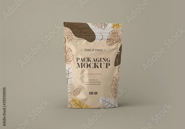 Obraz Stań makieta woreczku