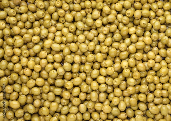 Obraz zielone oliwki