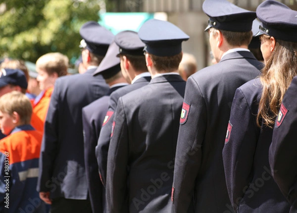 Fototapeta Wóz strażacki